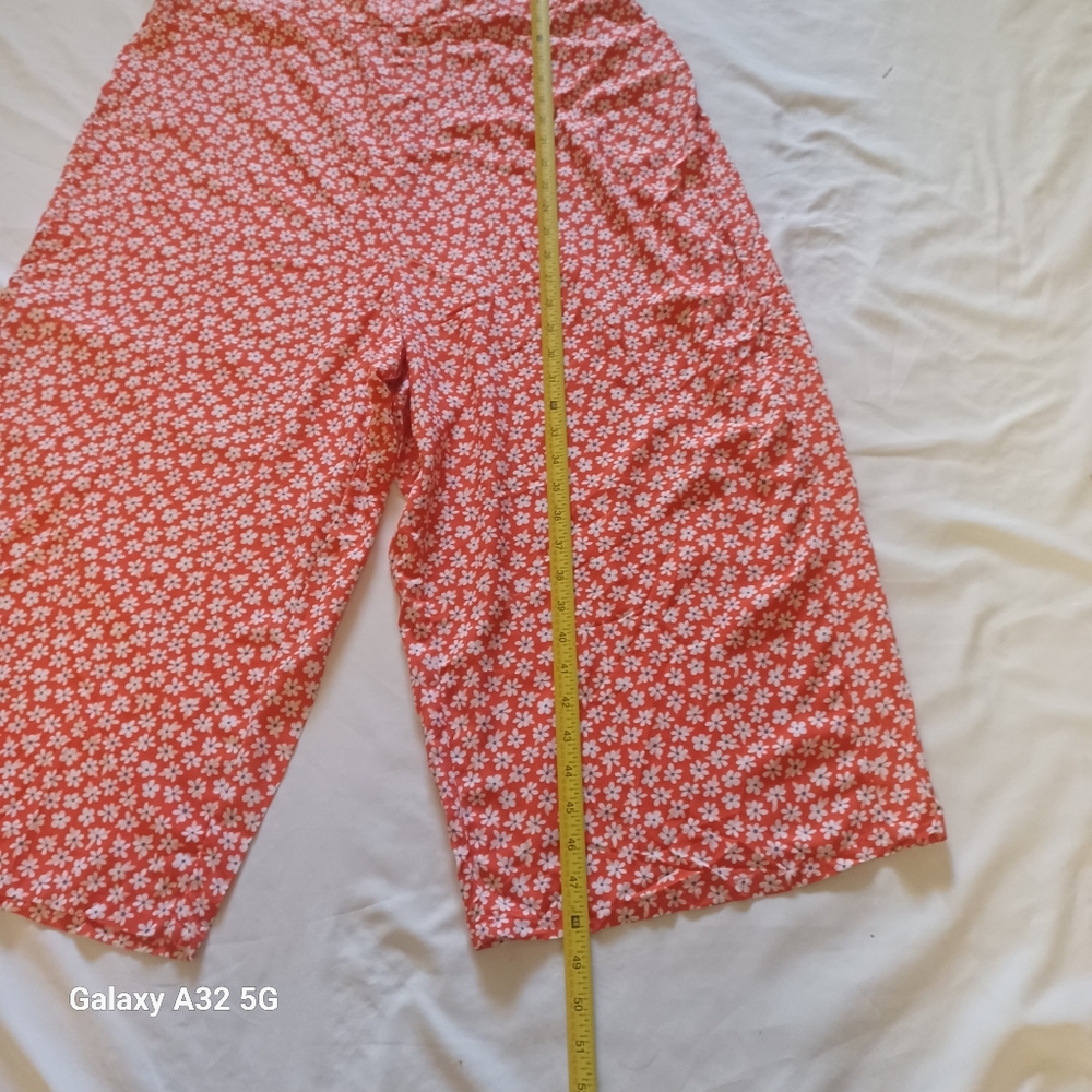 Old Navy  Red Patterned Women's Jumpsuit Size XL - Picture 12 of 16